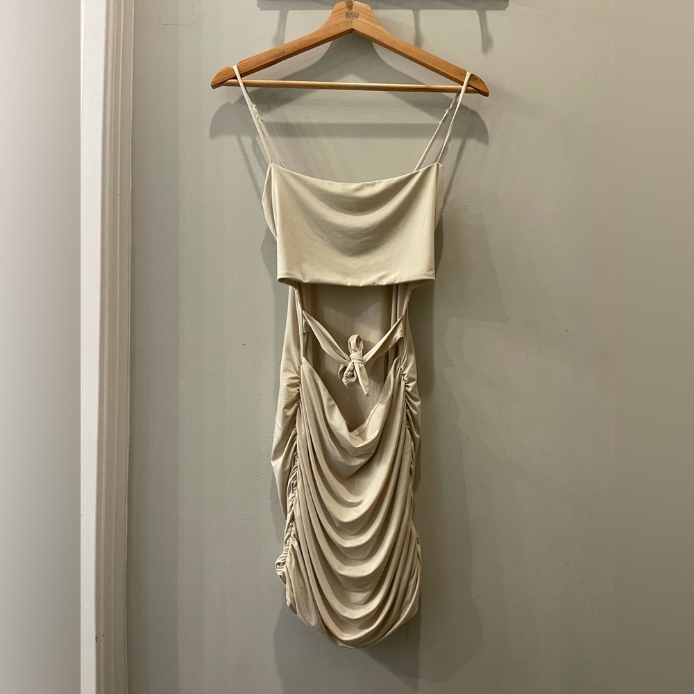 Cream Lucy in the sky dress